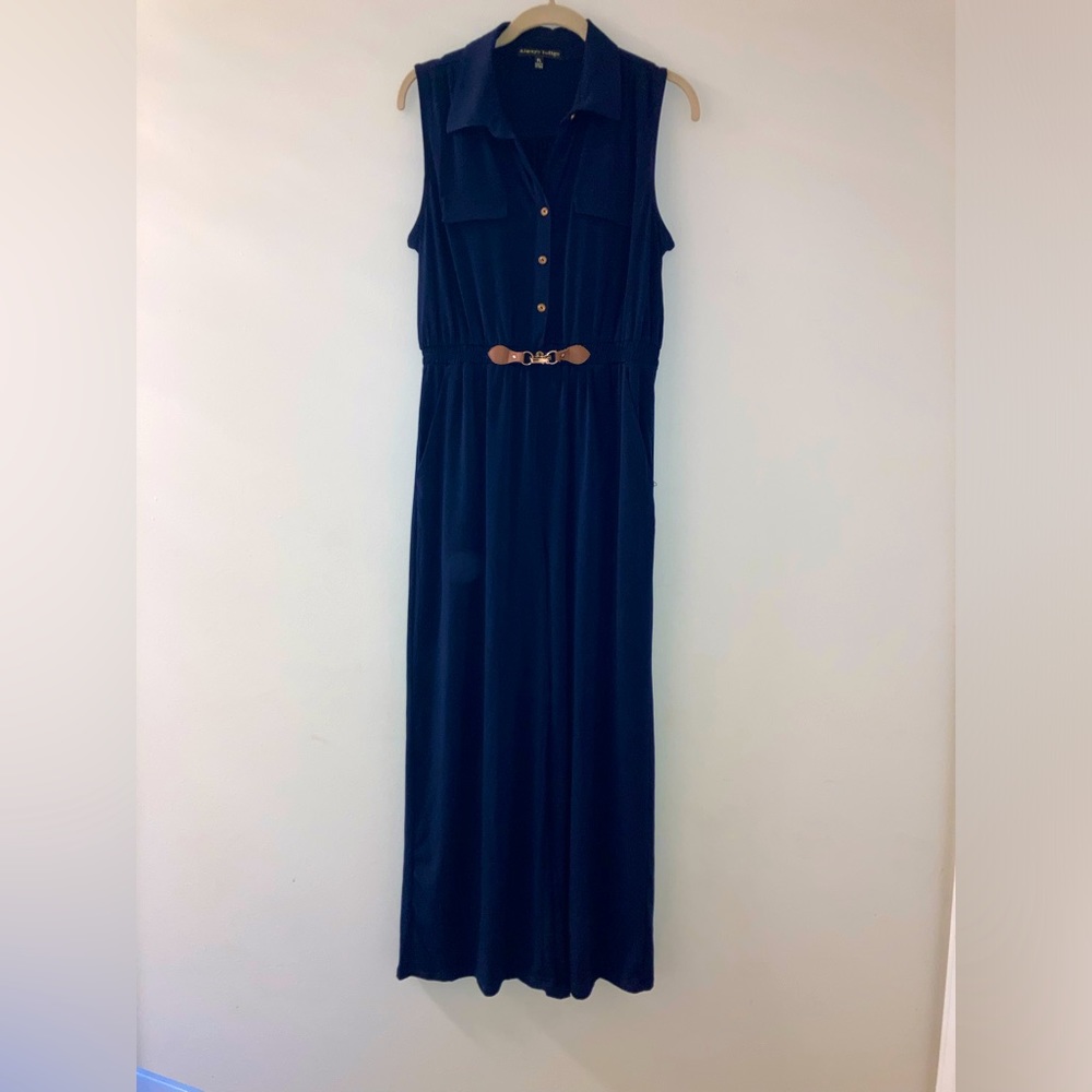 Always Indigo‎ Dark Navy Jumpsuit size PL